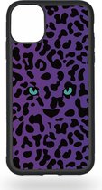 Leopards turqoise eyes Telefoonhoesje - Apple iPhone 11