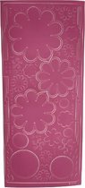 Stickervel 0400:  Licht Roze Stickervel Bloemen | Handgemaakte Verjaardagskaart Decoratie - Plakboek Stickers - Uitnodigingen voor feesten - Briefpapier