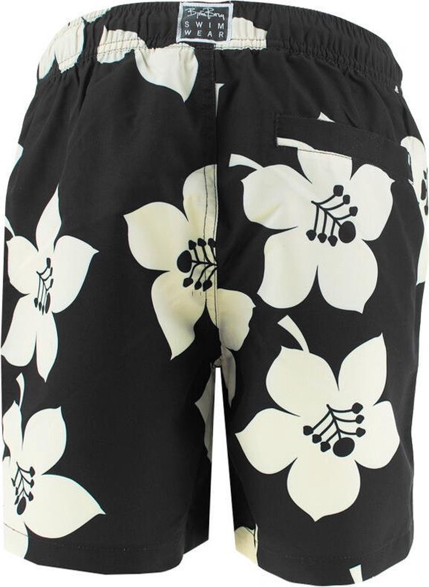 Björn Borg Loose Shorts Kenny Floral Black - jongens zwemshort — afbeelding 2
