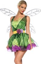 Atixo Kostuum Fairy Groen/Paars