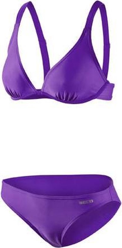 Soutien-gorge à armatures Beco Bikini Bonnet B Femme Polyamide Violet Taille 42