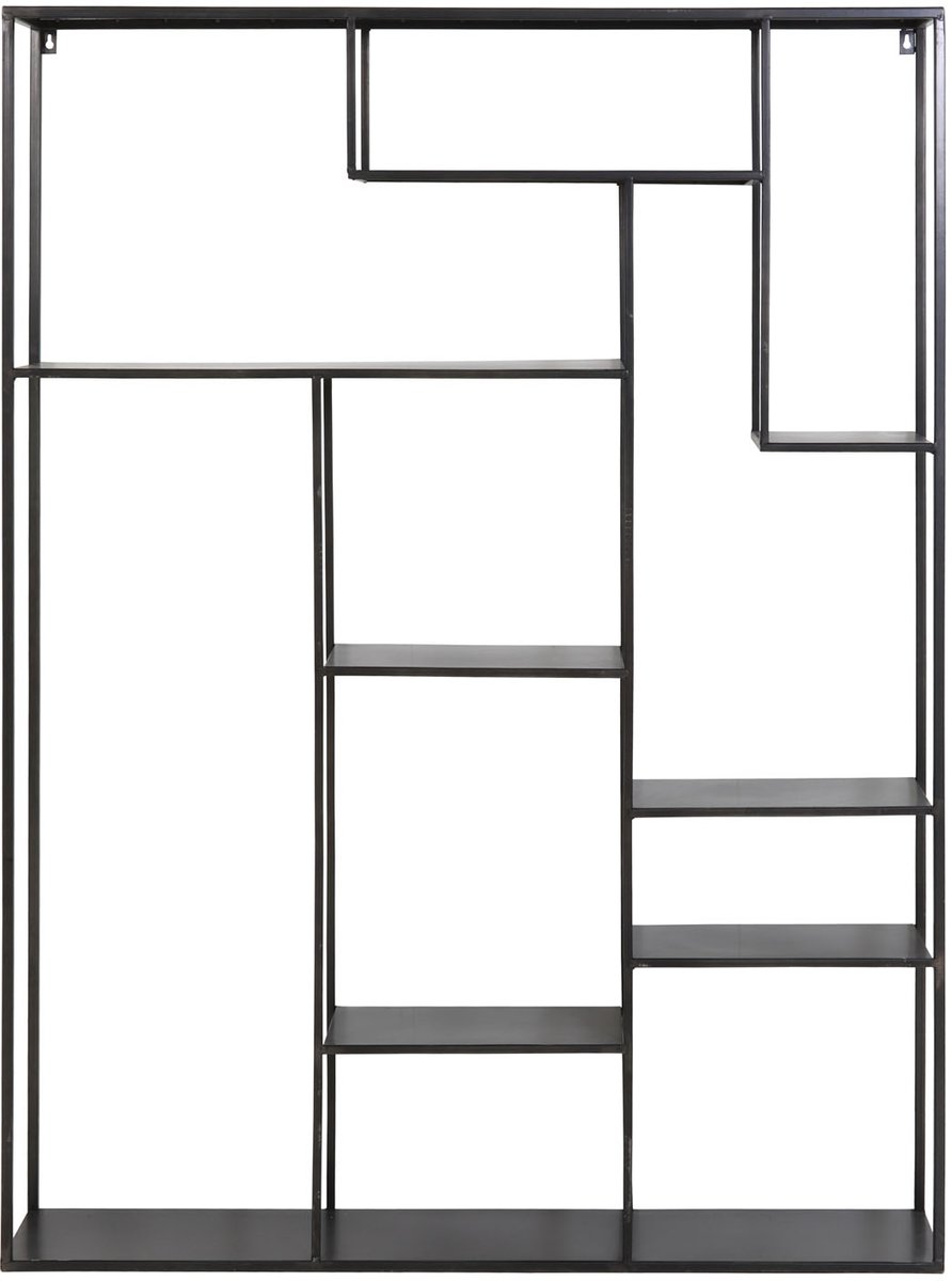 Wandrek Talara - Zwart - 110x25,5x150cm