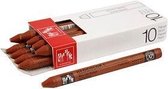Neocolor I, dikte 8 mm, l: 10 cm, russet (065), 10stuks