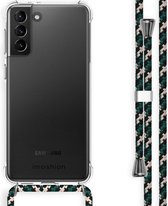 iMoshion Backcover met koord Samsung Galaxy S21 Plus hoesje - Groen