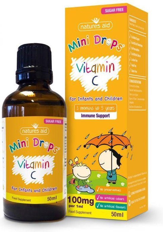 Vitamine C druppels kind - 50 ml | bol.com