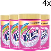 Vanish Oxi Advance Multicolor Power Poeder - Voor Gekleurde en Witte Was - 600g x4