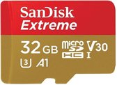 SanDisk Extreme microSDXC UHS-I Kaart - Geheugenkaart - 32GB - (A1/V30/U3/W60/R100)