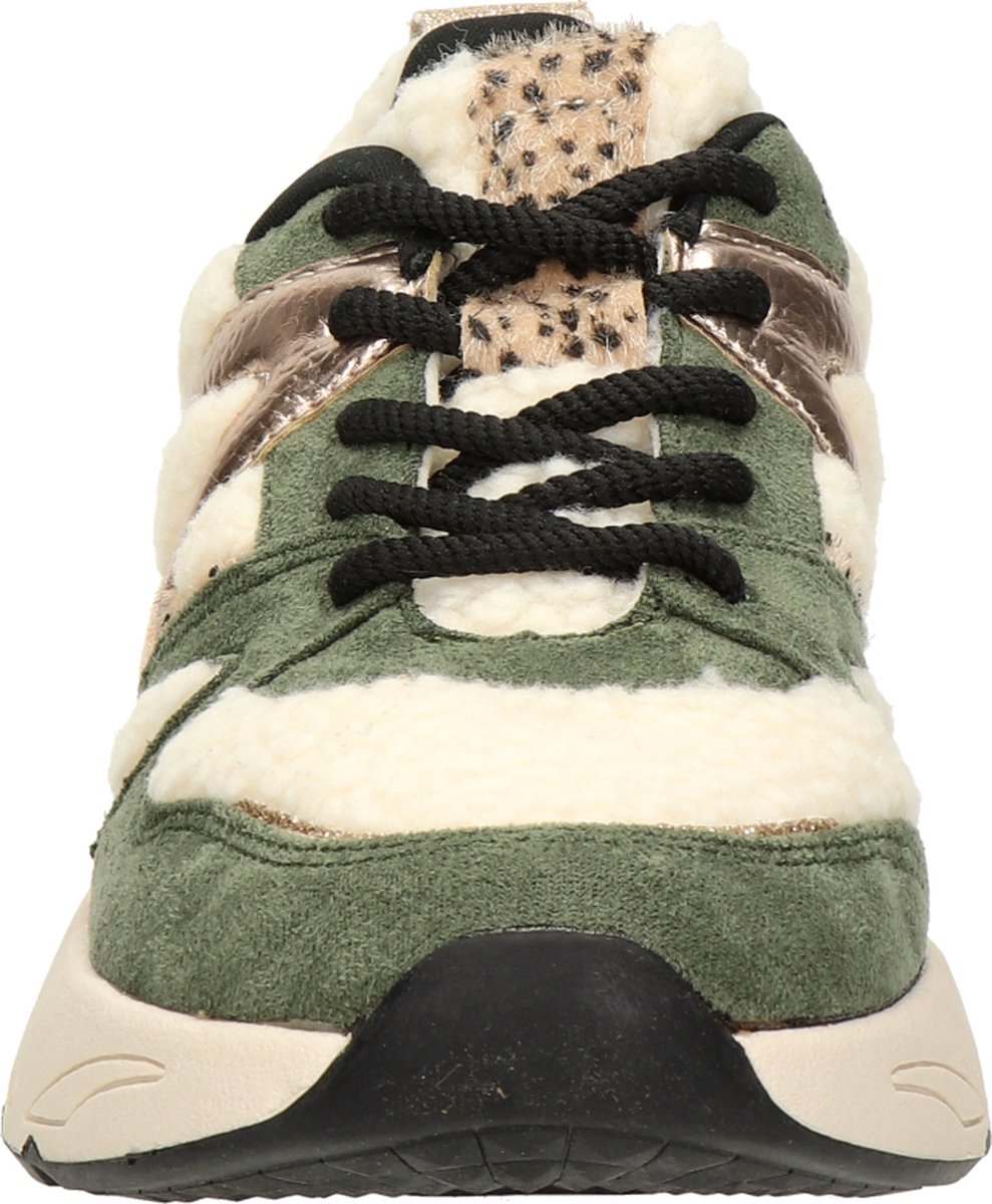 Dolcis dames sneaker Groen multi Maat 37 bol