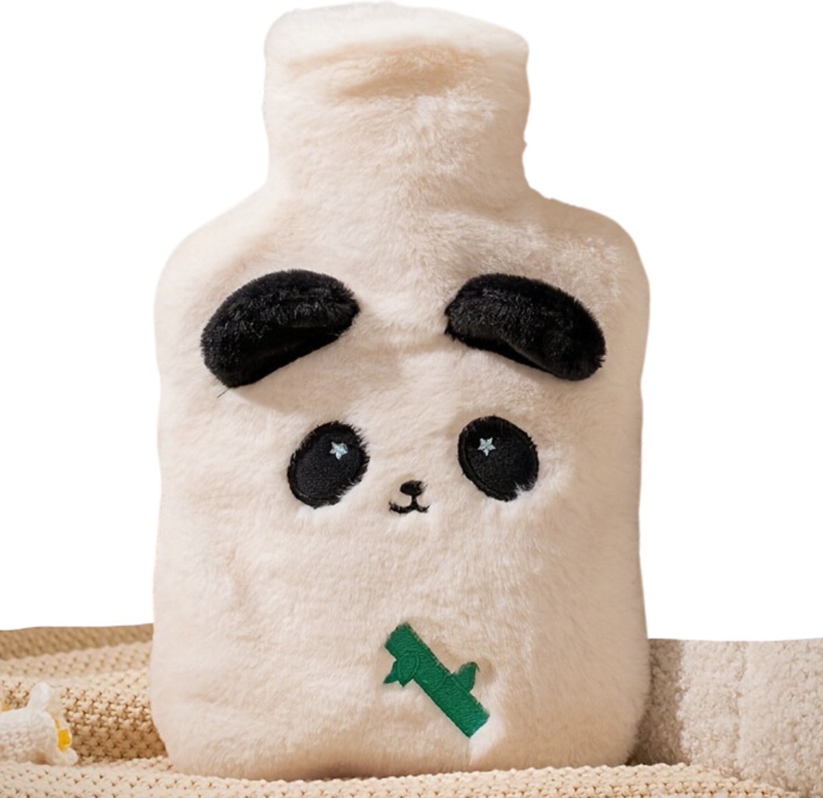 Goedkoopste Livano Warmwaterkruik - Warmtekruik - Warmwaterzak Met Hoes - Warmtekussen - Knuffel Kruik - Bag - Panda