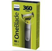 Philips OneBlade Face+Body - QP2834/20 - Trimmer, scheerapparaat en styler