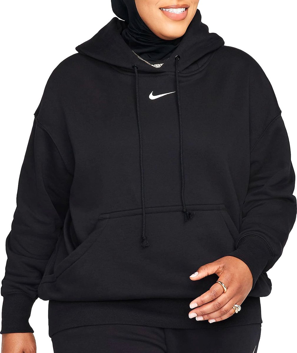 Nike Sportswear Phoenix Trui Vrouwen Zwart