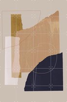IXXI Pieces 17 - Wanddecoratie - Grafisch Ontwerp - 80 x 120 cm