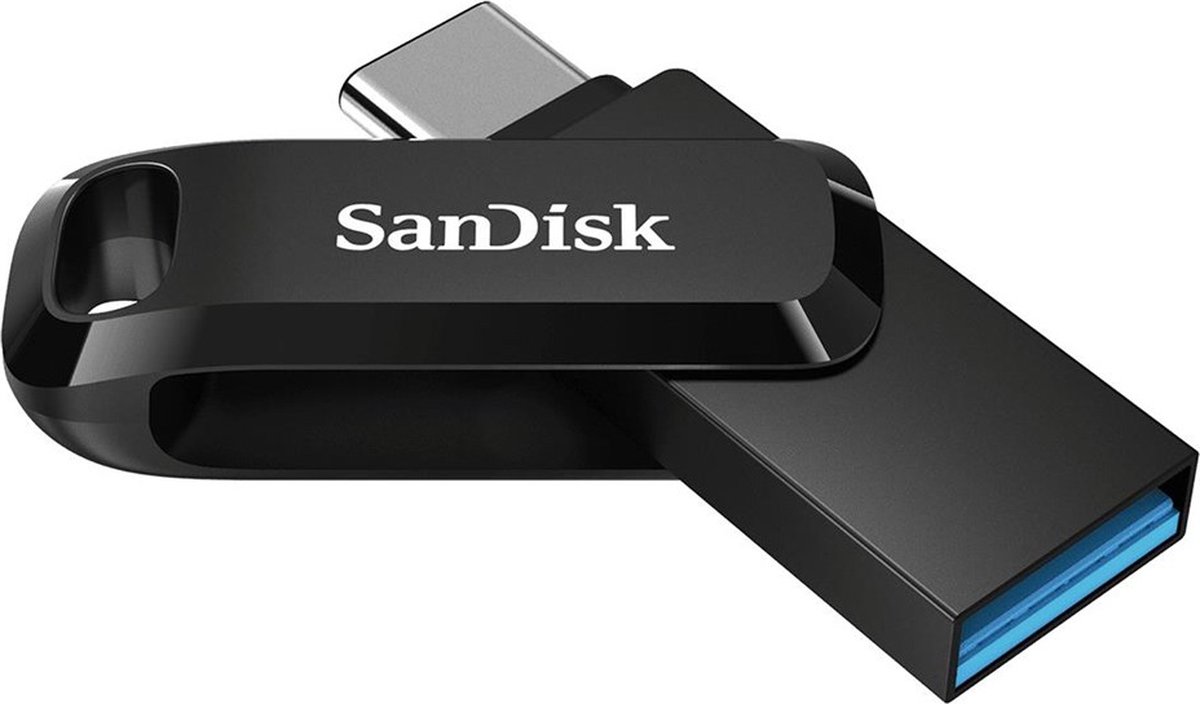 SANDISK Ultra Dual Drive Go USB-stick smartphone/tablet Zwart 128 GB USB-A 3.2 Gen 1, USB-C — afbeelding 6
