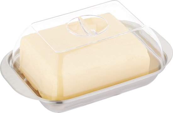 Top Choice - beurrier - récipient à beurre - avec couvercle transparent