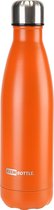 Keenbottle - Drinkfles - 500ml - Herbruikbaar en Antilek - Orange - RVS - waterfles