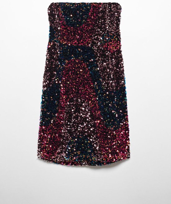 Mango robe paillette hotsell