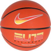 Nike Elite All Court 8P 2.0 Deflated Ball N1004088-820, Unisex, Oranje, basketbal, maat: 7