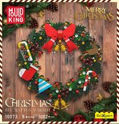 Mold King 10073 Kerstblok De kleurrijke kerst-eucalyptuskrans