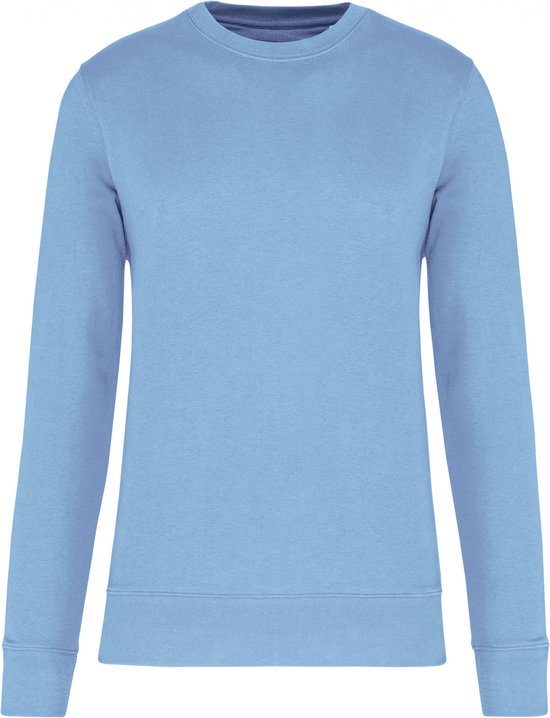 Sweatshirt Unisex S Kariban Ronde hals Lange mouw Sky Blue 85% Katoen, 15% Polyester