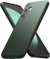 Ringke Onyx | Hoesje Geschikt voor Samsung Galaxy S23 FE | Back Cover Flexibel TPU | Militaire Standaard | Groen
