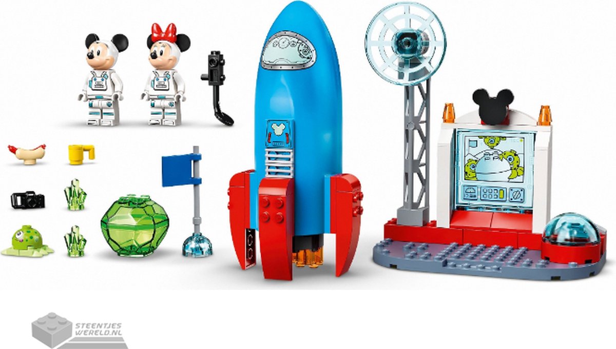 LEGO Disney Mickey and Friends Mickey Mouse & Minnie Mouse ruimteraket 10774 — afbeelding 25