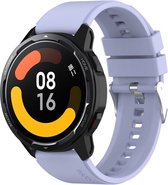By Qubix Siliconen sportband - Lila - Xiaomi Mi Watch - Xiaomi Watch S1 - S1 Pro - S1 Active - Watch S2