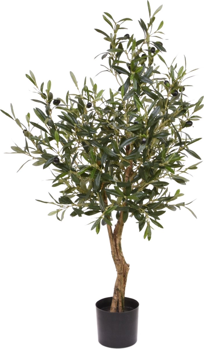 maxifleur Kunstplanten Olijf Kunstplant Deluxe op stam 95cm Groen