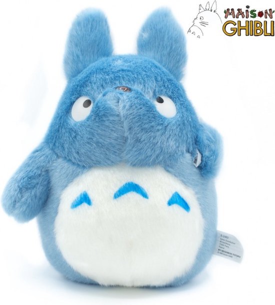 Speelgoed | Plush - Ghibli - Plush Blue Totoro 25cm - Niet van toepassing