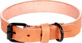 Flamingo Leano Gewoon - Halsband Honden - Halsband Leano Cognac S/m 31-39cm 20mm - 1st