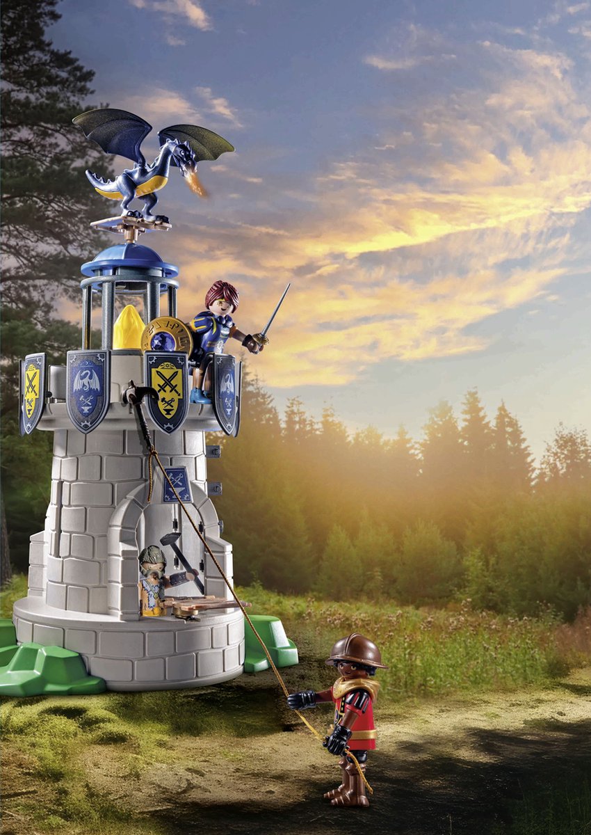 PLAYMOBIL Novelmore Riddertoren met smid en draak - 71483 — afbeelding 7