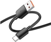 Hoco X96 100W Fast Charge PD USB naar USB-C Snellaad Kabel 1M Zwart