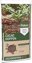 Bol.com Pokon Cacaodoppen - 40l - Cacaodoppen voor grondbedekking - Bodembedekkers - Houdt slakken op afstand aanbieding