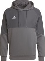 adidas Performance Condivo 22 Hoodie - Heren - Grijs- XL