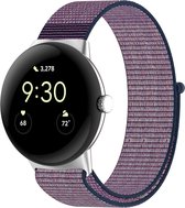 Nylon bandje - geschikt voor Google Pixel Watch 2 - indigo