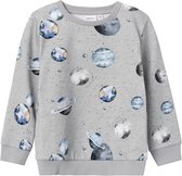 Name It - Sweater - Grey Melange - Maat 80