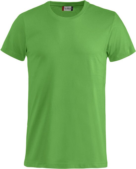 Clique 2 Pack Basic Fashion-T Modieus T-shirt kleur Appel Groen maat 3XL