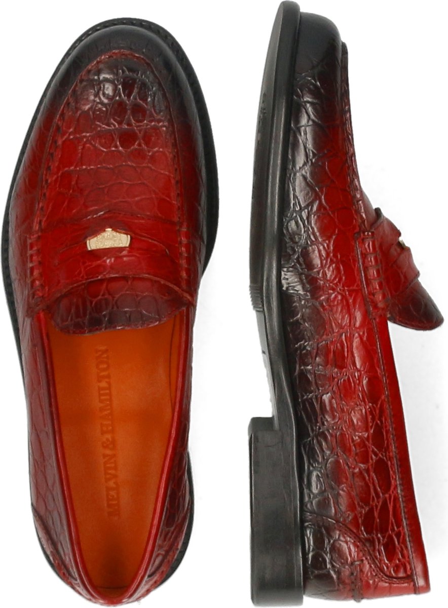 Mocassin Femme Gianna Melvin & Hamilton - Cuir Véritable - Semelle Caoutchouc