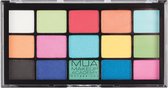 MUA 15 Shade Oogschaduw Palette - Colour Burst