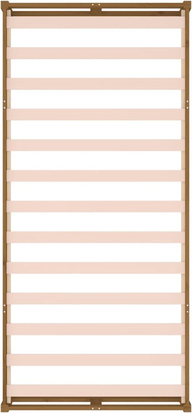 vidaXL Kurkbord met massief grenenhouten frame 60x55 cm