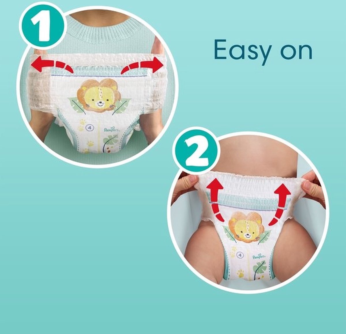 Pampers - Baby Dry Pants - Maat 4 - Megapack - 124 stuks