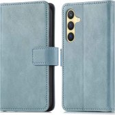 iMoshion Hoesje Geschikt voor Samsung Galaxy S24 Hoesje Met Pasjeshouder - iMoshion Luxe Bookcase - Lichtblauw