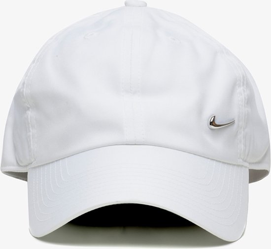 Nike Sportswear Dri-FIT H86 Metal Swoosh Sportcap - White/(Metallic Silver) - Nike