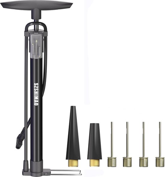 Pompe à vélo avec manomètre Pompe à pied haute pression 160PSI