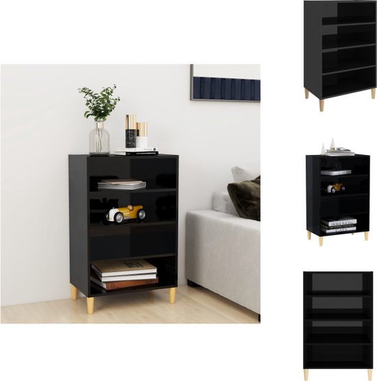 vidaXL Dressoir 105x30x70 cm spaanplaat sonoma eikenkleurig