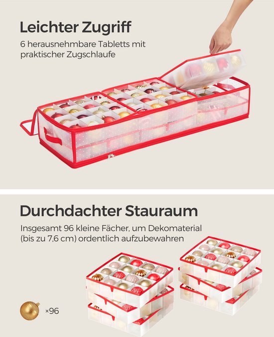 Weihnachtskugeln Aufbewahrung bol