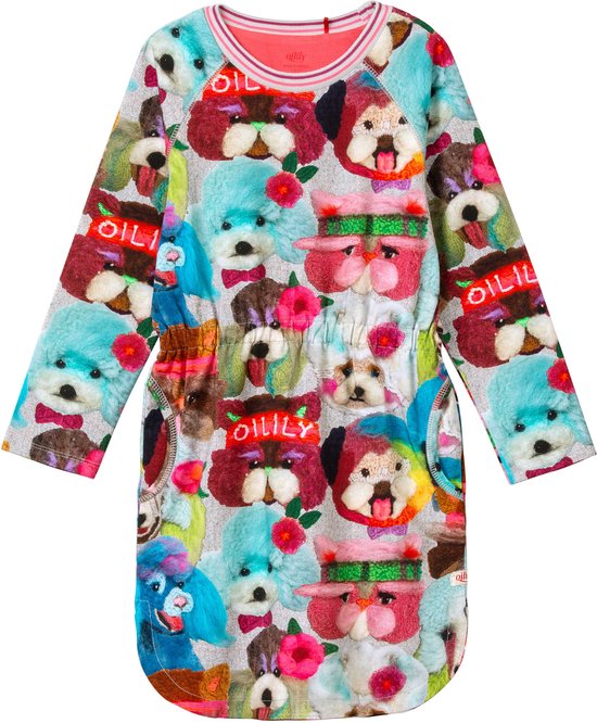 Oilily - Disco jersey dress - 98/3T