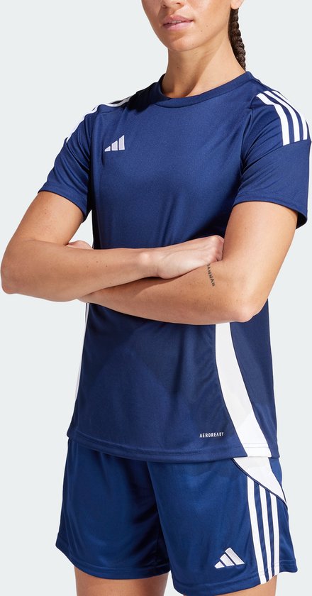 adidas Performance Tiro 24 Voetbalshirt - Dames - Blauw- XS