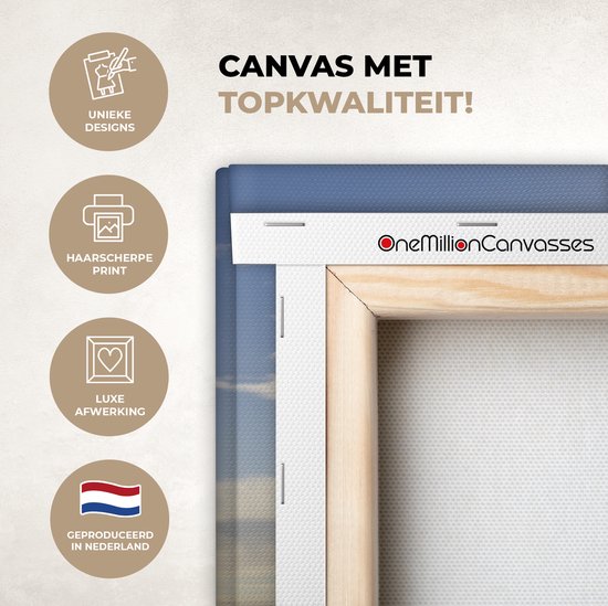 Le soleil brille sur le Loch Lomond en Ecosse Toile 120x80 cm - Tirage photo sur toile (Décoration murale salon / chambre)