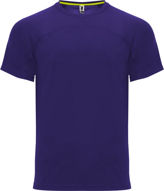 Chemise de sport Premium unisexe violet à séchage rapide manches courtes 'Monaco' marque Roly taille XXL