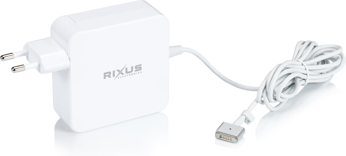 Rixus - 85W Oplader Voor Macbook magsafe 2